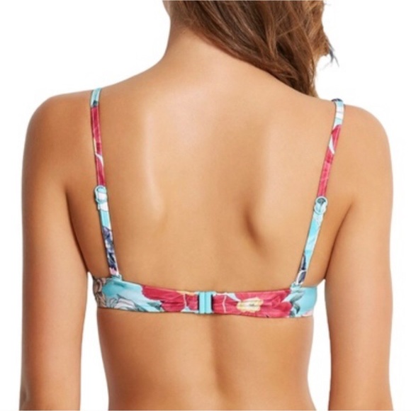 Seafolly Iceberg Modern Love V Wire Bustier Sz6 & Hipster Bottom Sz8 Mix Sz Set - Picture 6 of 16